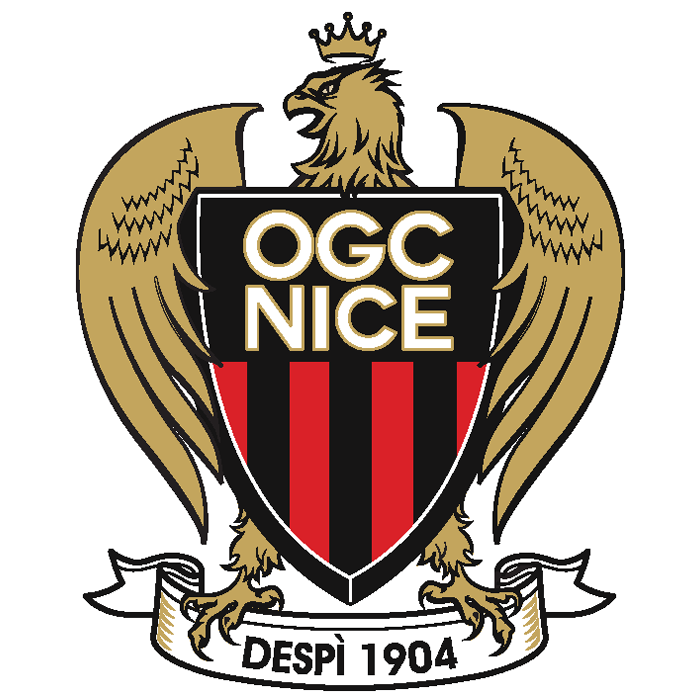 OGC Nice logo - Europa League 2025/26